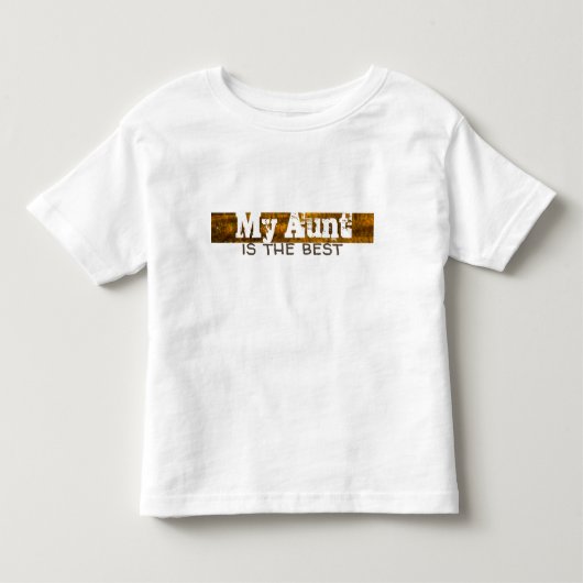 タイポグラフィ領域 トドラーTシャツ (正面)