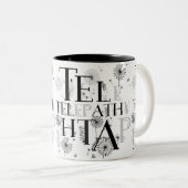 タイポグラフィ ツートーンマグカップ (正面右)