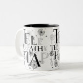 タイポグラフィ ツートーンマグカップ (正面左)