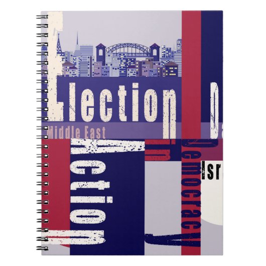 タイポグラフィ ノートブック (正面)