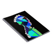 タイポグラフィ ノートブック (右側)