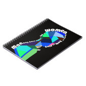 タイポグラフィ ノートブック (左側)