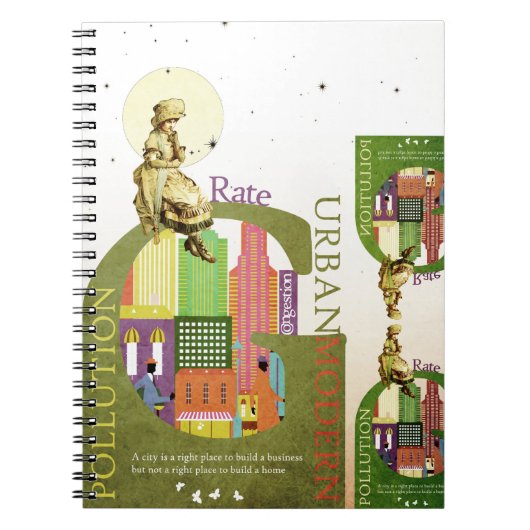 タイポグラフィ ノートブック (正面)