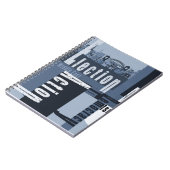 タイポグラフィ ノートブック (左側)