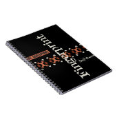 タイポグラフィ ノートブック (右側)