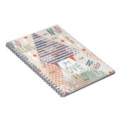 タイポグラフィ ノートブック (右側)