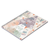 タイポグラフィ ノートブック (左側)