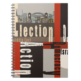 タイポグラフィ ノートブック