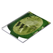 タイポグラフィ ノートブック (左側)