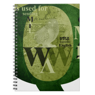 タイポグラフィ ノートブック