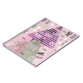 タイポグラフィ ノートブック (左側)