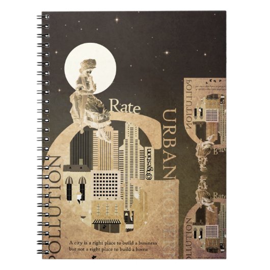 タイポグラフィ ノートブック (正面)