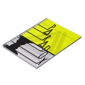 タイポグラフィ ノートブック (左側)