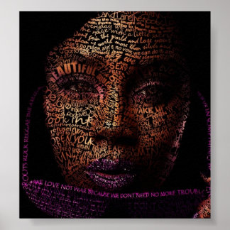 タイポグラフィ ポスター