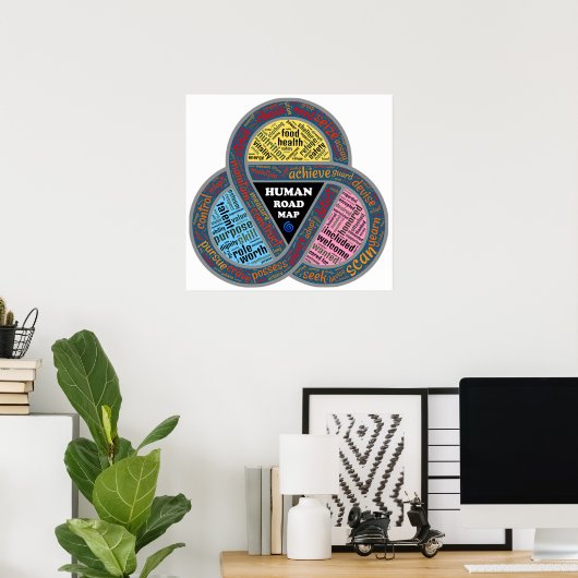 タイポグラフィ ポスター (ホームオフィス)