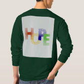 タイポグラフィ メンズTシャツ Tシャツ (裏面)