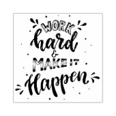 タイポグラフィ ラバースタンプ (インプリント)