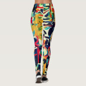 タイポグラフィ レギンス (裏面)