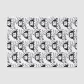 タイポグラフィ | 朝はコーヒーで調子が良くなる 薄葉紙 (正面)