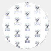 タイポグラフィ_2_with you_2 ラウンドシール (正面)