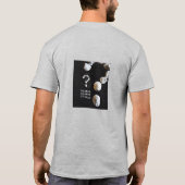 タイポグラフィ_3_nowまたはtシャツなし tシャツ (裏面)