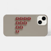 タイポグラフィ_4_非常に良いiPhoneケース iPhoneケース (裏面横)