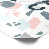 タイポグラフィ-Yes可能 ポスター (角)