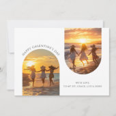 タイポグラフィArchフォトガレガーリーントネスビーチ写真 シーズンカード (正面)