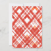 タイポグラフィJoyful Holiday/Christmasフォトカード シーズンカード (裏面)