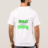 タイポグラフィTシャツ Tシャツ (裏面)
