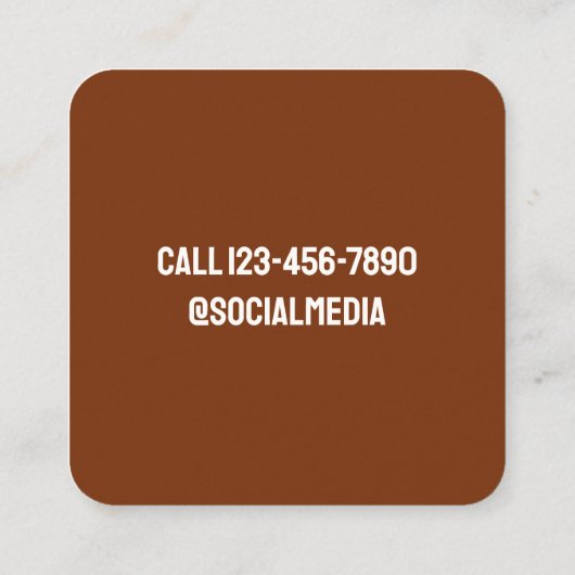 タイマッサージ スクエア名刺 (裏面)