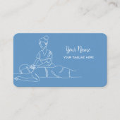 タイマッサージ 名刺 (正面)