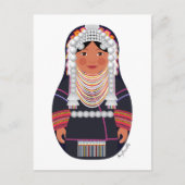 タイマトリョシカ葉書のアクハ ポストカード (正面)