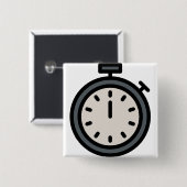 タイマー 缶バッジ (正面&裏面)