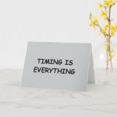 タイミングは全て引用文利他主義の事実ライフラブ カード (黄色い花)