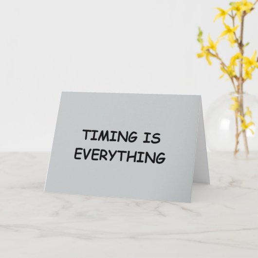 タイミングは全て引用文利他主義の事実ライフラブ カード (黄色い花)