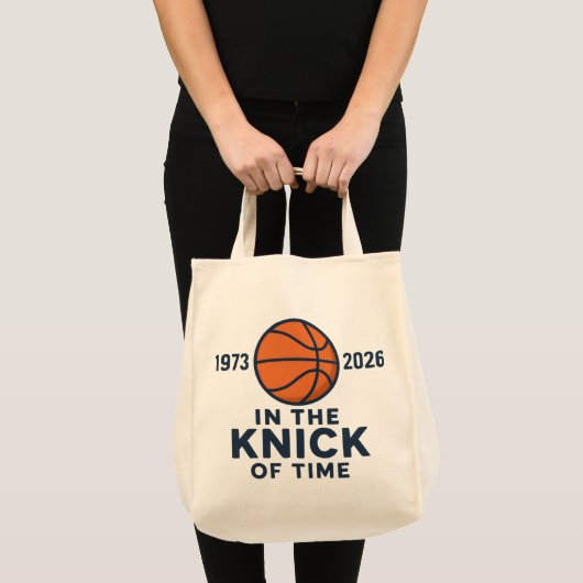 タイミングよく Grocery Tote トートバッグ (正面(商品))