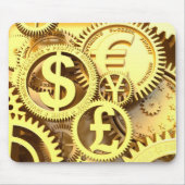 タイムのお金 マウスパッド (正面)