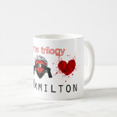 タイムの三部作のマグ コーヒーマグカップ (正面右)