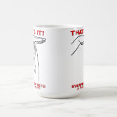 タイムアウトの面白いマグカップ コーヒーマグカップ (中央)