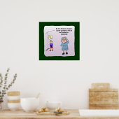 タイムアウトマウおもしろいポスタープリント ポスター (キッチン)