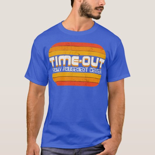 タイムアウト アーケード Tシャツ (正面)