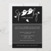 タイムアウ不気味ズ幽霊ハローウィンパーティ 招待状 (正面)