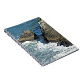 タイムアンドタイドチョーサー引用文ロッキーコーストライン ノートブック (右側)