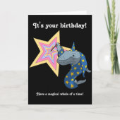 タイムウィザードホエールマンガの魔法のクジラ カード (正面)