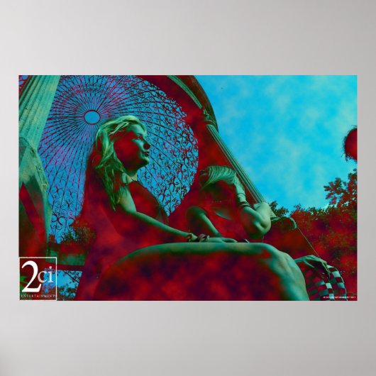 タイムウェーブ理論ガールズカスタムポスター ポスター (正面)