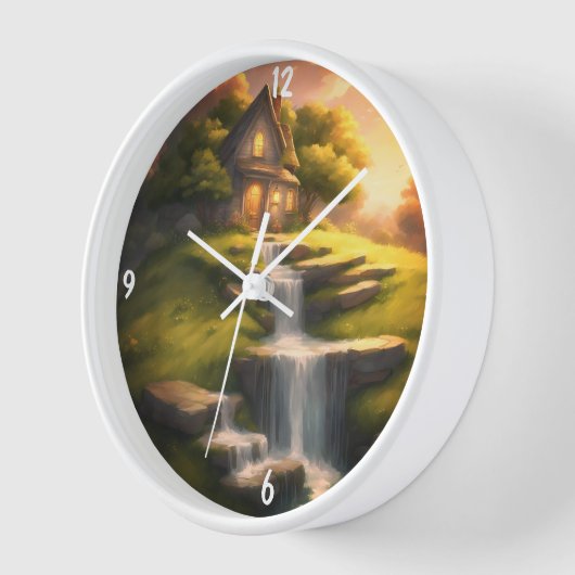 タイムウォール時計 壁時計 (傾斜)