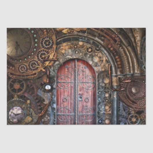 タイムエントランスクロックギアドアデコページ 薄葉紙 (正面)