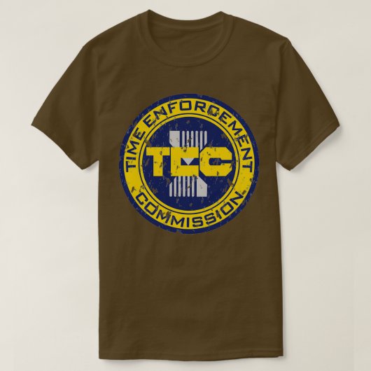 タイムオペレーション時間施行委員会 Tシャツ (デザイン正面)