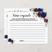 タイムカプセルアドバイスカップルは英語をシャワースペインの (正面/裏面)